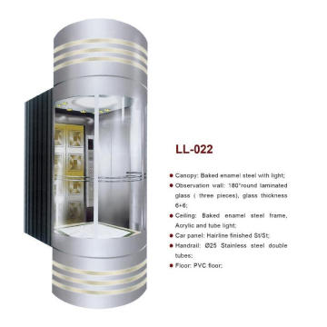 Observation Lift, Sightseeing Elevator with High Quality (LL-022)